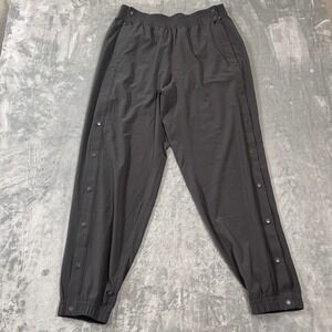 Lululemon Lab Womens Size 8 Snap Side Track Pants Obsidian Gray LW6BTZS